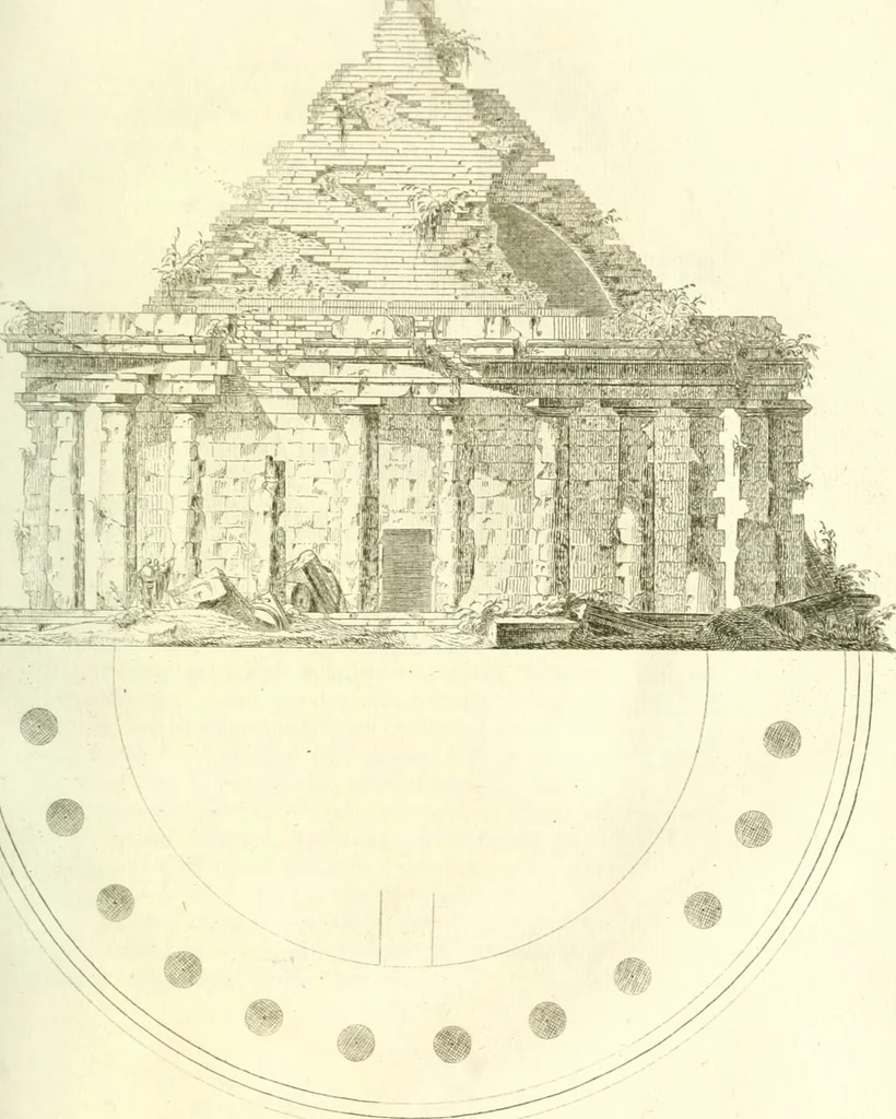 An illustration from Histoire de l'Académie royale des inscriptions et belles lettres, depuis son establissement jusqu'à présent : Avec les Mémoires de littérature tirez des registres de cette Académie depuis son renouvellement jusqu'en 1710, 1736, leaf 364