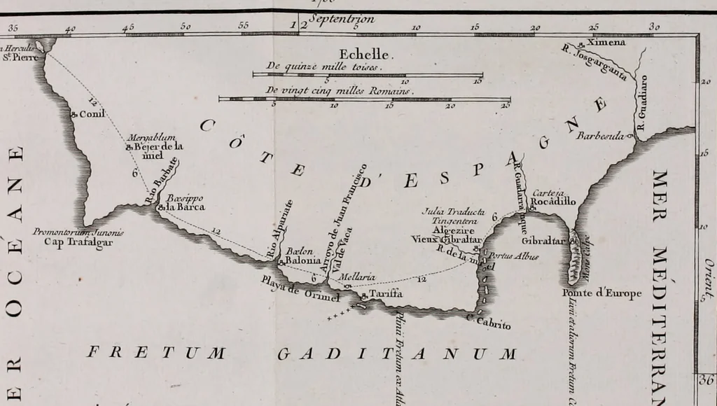 An illustration from Histoire de l'Académie royale des inscriptions et belles lettres, depuis son establissement jusqu'à présent : Avec les Mémoires de littérature tirez des registres de cette Académie depuis son renouvellement jusqu'en 1710, 1736, leaf 108