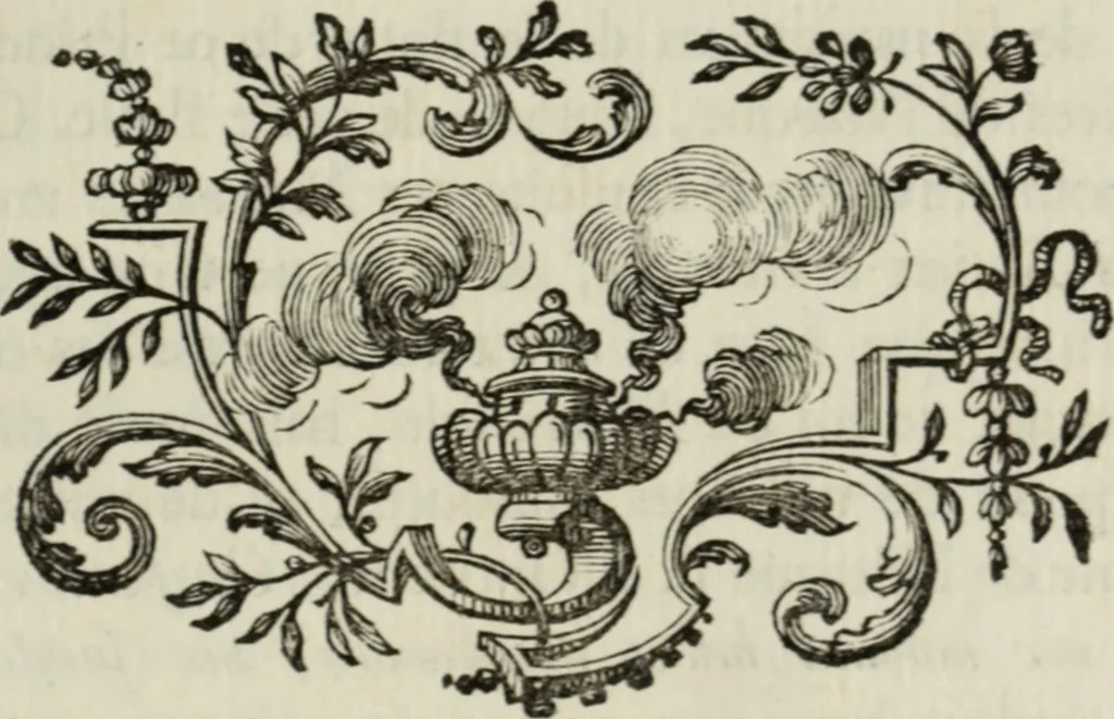 An illustration from Histoire de l'Académie royale des inscriptions et belles lettres, depuis son establissement jusqu'à présent : Avec les Mémoires de littérature tirez des registres de cette Académie depuis son renouvellement jusqu'en 1710, 1736, leaf 148