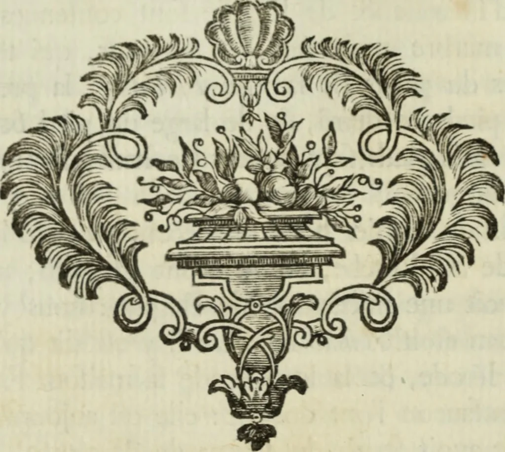 An illustration from Histoire de l'Académie royale des inscriptions et belles lettres, depuis son establissement jusqu'à présent : Avec les Mémoires de littérature tirez des registres de cette Académie depuis son renouvellement jusqu'en 1710, 1736, leaf 39