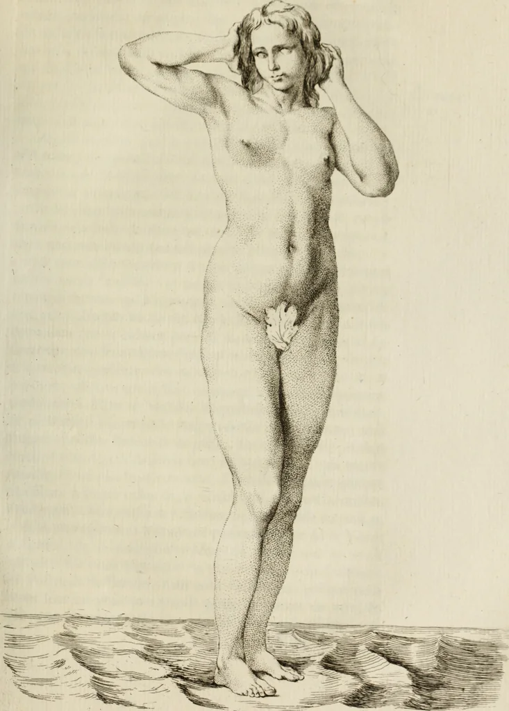An illustration from Histoire de l'Académie royale des inscriptions et belles lettres, depuis son establissement jusqu'à présent : Avec les Mémoires de littérature tirez des registres de cette Académie depuis son renouvellement jusqu'en 1710, 1736, leaf 476