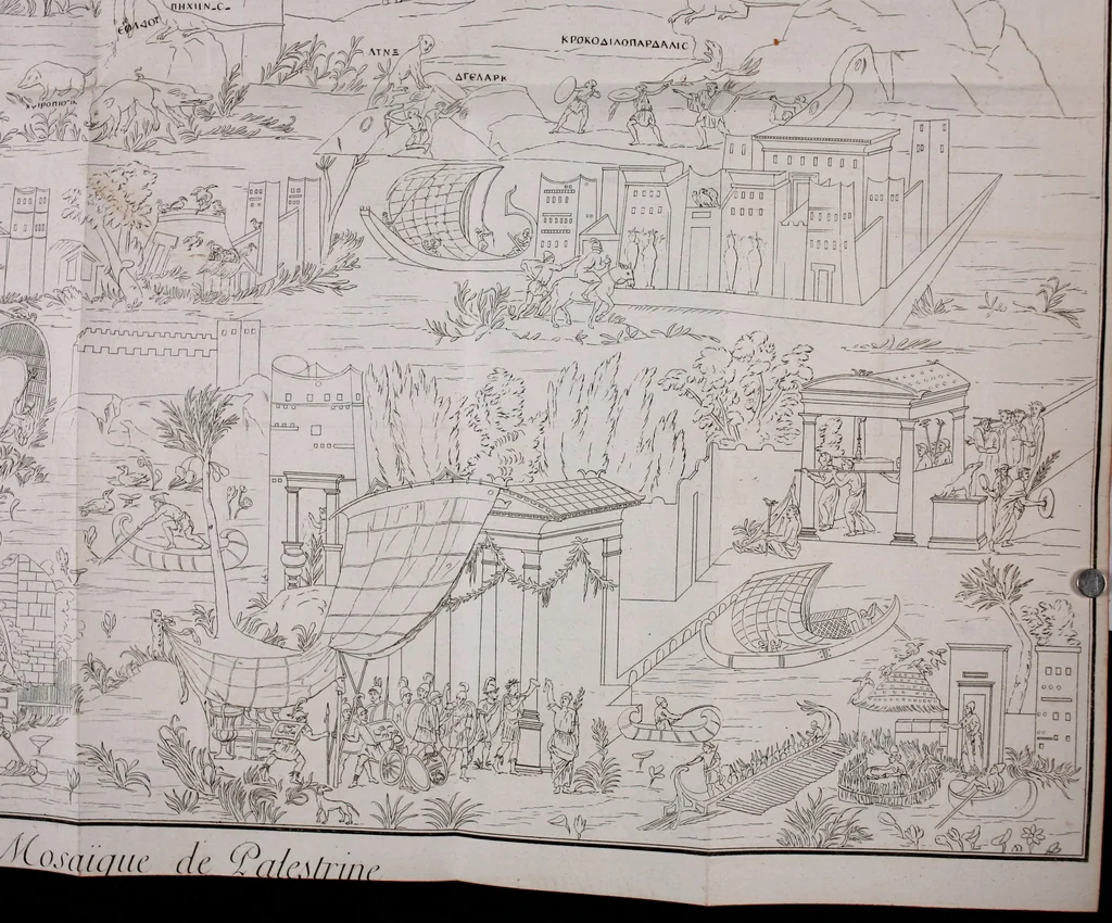 An illustration from Histoire de l'Académie royale des inscriptions et belles lettres, depuis son establissement jusqu'à présent : Avec les Mémoires de littérature tirez des registres de cette Académie depuis son renouvellement jusqu'en 1710, 1736, leaf 578