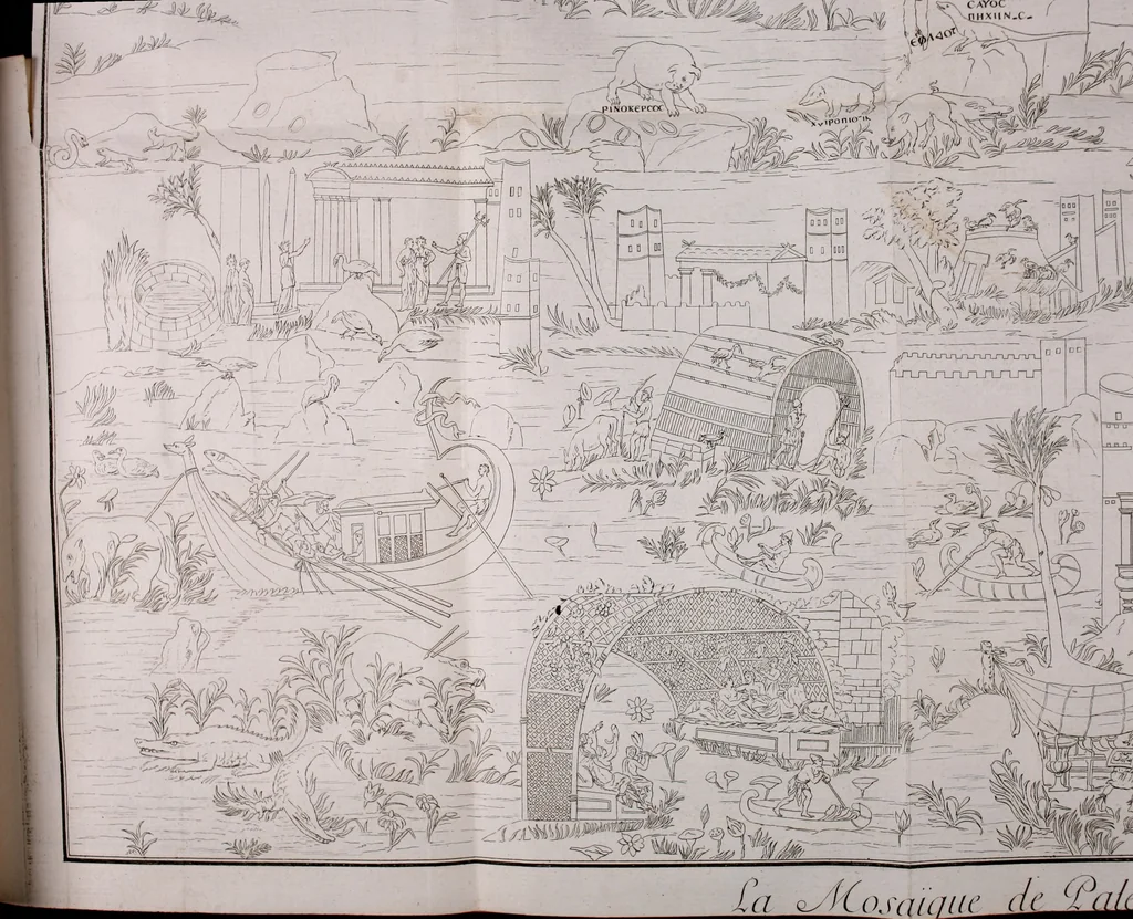 An illustration from Histoire de l'Académie royale des inscriptions et belles lettres, depuis son establissement jusqu'à présent : Avec les Mémoires de littérature tirez des registres de cette Académie depuis son renouvellement jusqu'en 1710, 1736, leaf 579
