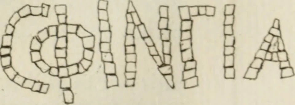 An illustration from Histoire de l'Académie royale des inscriptions et belles lettres, depuis son establissement jusqu'à présent : Avec les Mémoires de littérature tirez des registres de cette Académie depuis son renouvellement jusqu'en 1710, 1736, leaf 580