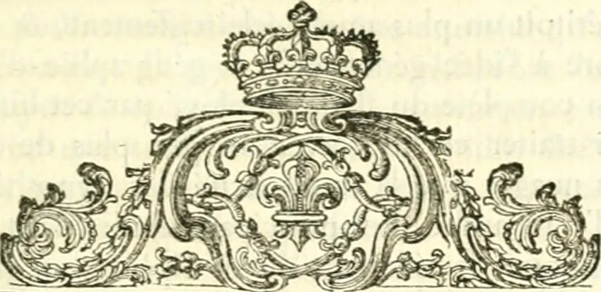 An illustration from Histoire de l'Académie royale des inscriptions et belles lettres, depuis son establissement jusqu'à présent : Avec les Mémoires de littérature tirez des registres de cette Académie depuis son renouvellement jusqu'en 1710, 1736, leaf 100