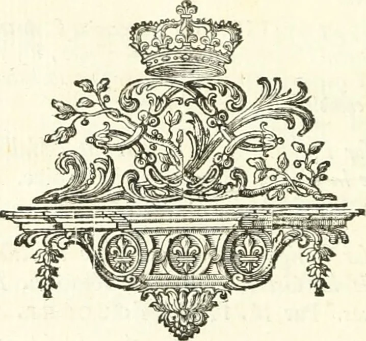 An illustration from Histoire de l'Académie royale des inscriptions et belles lettres, depuis son establissement jusqu'à présent : Avec les Mémoires de littérature tirez des registres de cette Académie depuis son renouvellement jusqu'en 1710, 1736, leaf 13