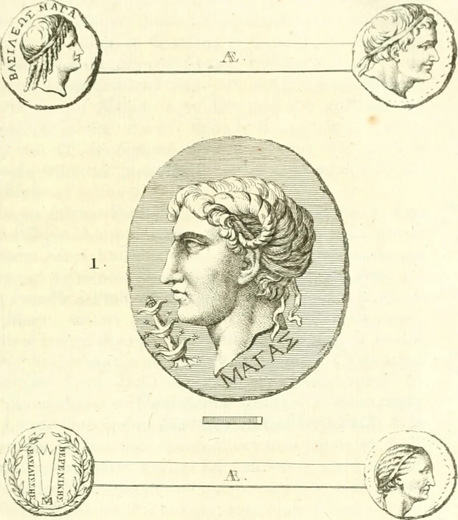 An illustration from Histoire de l'Académie royale des inscriptions et belles lettres, depuis son establissement jusqu'à présent : Avec les Mémoires de littérature tirez des registres de cette Académie depuis son renouvellement jusqu'en 1710, 1736, leaf 32
