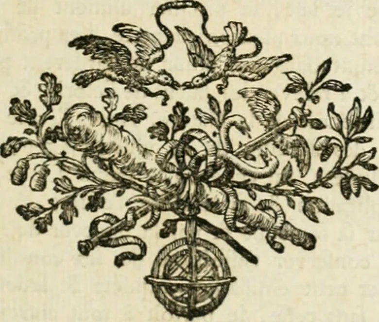 An illustration from Histoire de l'Académie royale des inscriptions et belles lettres, depuis son establissement jusqu'à présent : Avec les Mémoires de littérature tirez des registres de cette Académie depuis son renouvellement jusqu'en 1710, 1736, leaf 246