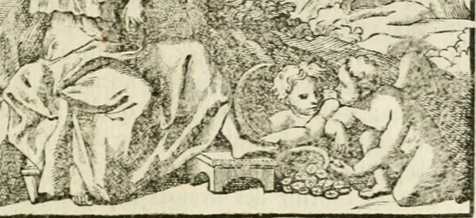 An illustration from Histoire de l'Académie royale des inscriptions et belles lettres, depuis son establissement jusqu'à présent : Avec les Mémoires de littérature tirez des registres de cette Académie depuis son renouvellement jusqu'en 1710, 1736, leaf 272