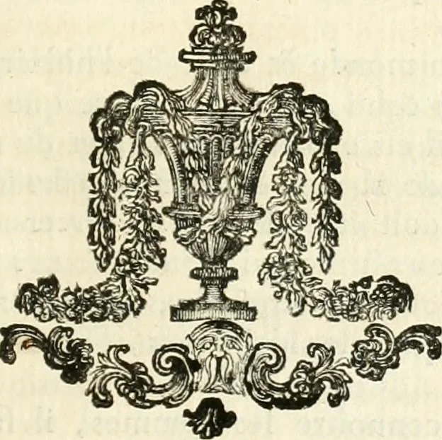 An illustration from Histoire de l'Académie royale des inscriptions et belles lettres, depuis son establissement jusqu'à présent : Avec les Mémoires de littérature tirez des registres de cette Académie depuis son renouvellement jusqu'en 1710, 1736, leaf 182