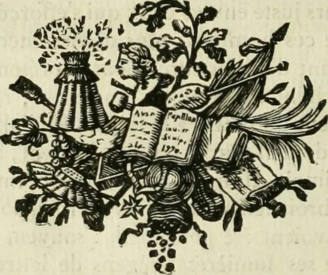 An illustration from Histoire de l'Académie royale des inscriptions et belles lettres, depuis son establissement jusqu'à présent : Avec les Mémoires de littérature tirez des registres de cette Académie depuis son renouvellement jusqu'en 1710, 1736, leaf 369