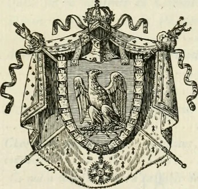 An illustration from Histoire de l'Académie royale des inscriptions et belles lettres, depuis son establissement jusqu'à présent : Avec les Mémoires de littérature tirez des registres de cette Académie depuis son renouvellement jusqu'en 1710, 1736, leaf 6