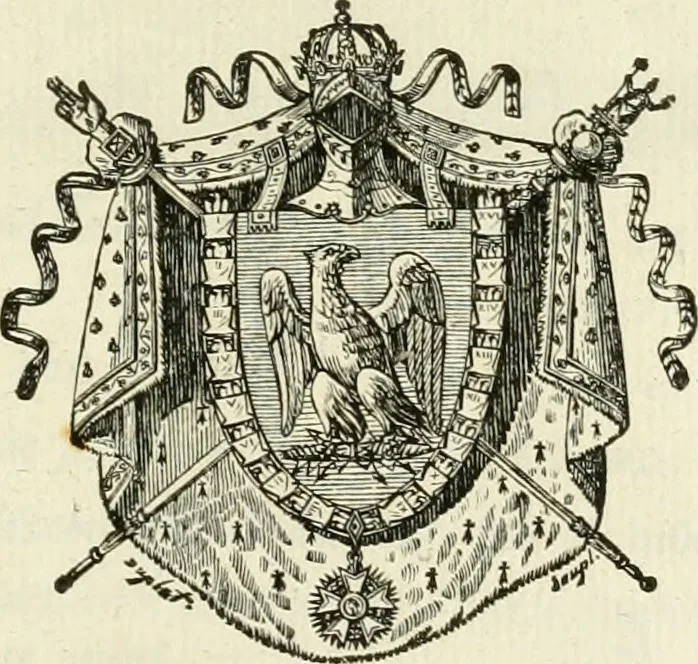 An illustration from Histoire de l'Académie royale des inscriptions et belles lettres, depuis son establissement jusqu'à présent : Avec les Mémoires de littérature tirez des registres de cette Académie depuis son renouvellement jusqu'en 1710, 1736, leaf 6