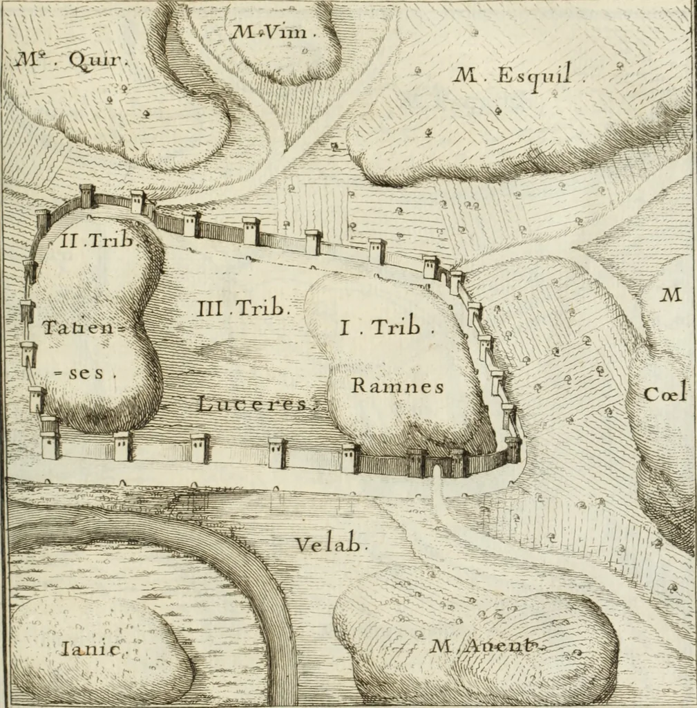 An illustration from Histoire de l'Académie royale des inscriptions et belles lettres, depuis son establissement jusqu'à présent : Avec les Mémoires de littérature tirez des registres de cette Académie depuis son renouvellement jusqu'en 1710, 1736, leaf 104