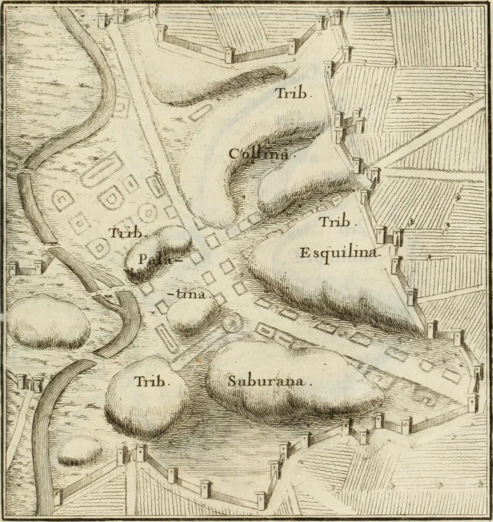 An illustration from Histoire de l'Académie royale des inscriptions et belles lettres, depuis son establissement jusqu'à présent : Avec les Mémoires de littérature tirez des registres de cette Académie depuis son renouvellement jusqu'en 1710, 1736, leaf 134