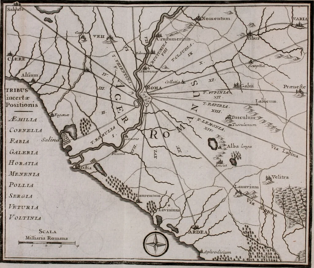 An illustration from Histoire de l'Académie royale des inscriptions et belles lettres, depuis son establissement jusqu'à présent : Avec les Mémoires de littérature tirez des registres de cette Académie depuis son renouvellement jusqu'en 1710, 1736, leaf 84