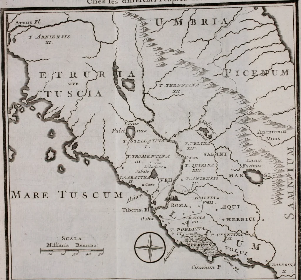 An illustration from Histoire de l'Académie royale des inscriptions et belles lettres, depuis son establissement jusqu'à présent : Avec les Mémoires de littérature tirez des registres de cette Académie depuis son renouvellement jusqu'en 1710, 1736, leaf 94