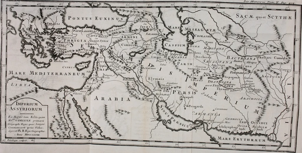 An illustration from Histoire de l'Académie royale des inscriptions et belles lettres, depuis son establissement jusqu'à présent : Avec les Mémoires de littérature tirez des registres de cette Académie depuis son renouvellement jusqu'en 1710, 1736, leaf 880
