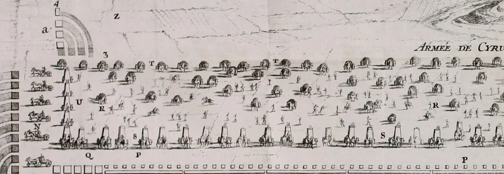 An illustration from Histoire de l'Académie royale des inscriptions et belles lettres, depuis son establissement jusqu'à présent : Avec les Mémoires de littérature tirez des registres de cette Académie depuis son renouvellement jusqu'en 1710, 1736, leaf 562