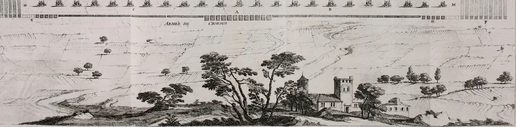 An illustration from Histoire de l'Académie royale des inscriptions et belles lettres, depuis son establissement jusqu'à présent : Avec les Mémoires de littérature tirez des registres de cette Académie depuis son renouvellement jusqu'en 1710, 1736, leaf 562