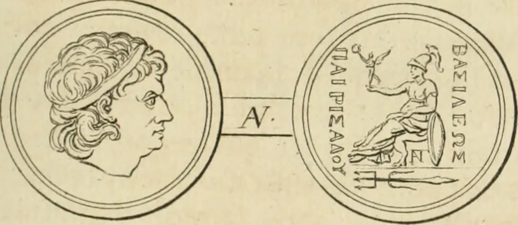 An illustration from Histoire de l'Académie royale des inscriptions et belles lettres, depuis son establissement jusqu'à présent : Avec les Mémoires de littérature tirez des registres de cette Académie depuis son renouvellement jusqu'en 1710, 1736, leaf 568