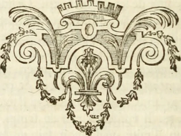 An illustration from Histoire de l'Académie royale des inscriptions et belles lettres, depuis son establissement jusqu'à présent : Avec les Mémoires de littérature tirez des registres de cette Académie depuis son renouvellement jusqu'en 1710, 1736, leaf 443