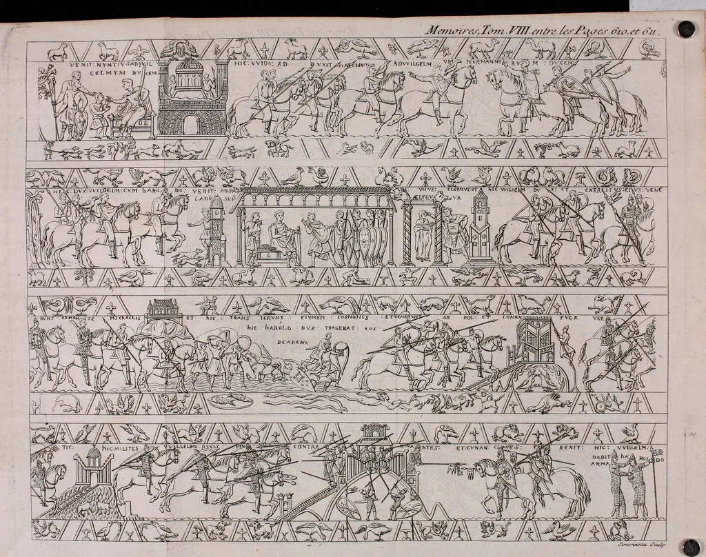 An illustration from Histoire de l'Académie royale des inscriptions et belles lettres, depuis son establissement jusqu'à présent : Avec les Mémoires de littérature tirez des registres de cette Académie depuis son renouvellement jusqu'en 1710, 1736, leaf 623