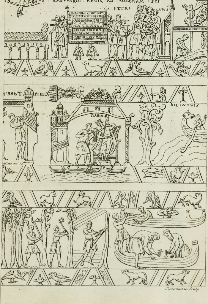 An illustration from Histoire de l'Académie royale des inscriptions et belles lettres, depuis son establissement jusqu'à présent : Avec les Mémoires de littérature tirez des registres de cette Académie depuis son renouvellement jusqu'en 1710, 1736, leaf 640