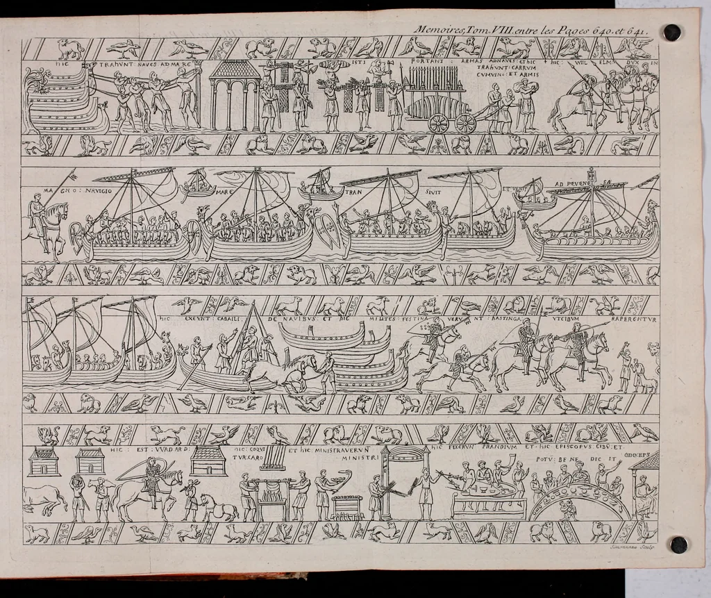 An illustration from Histoire de l'Académie royale des inscriptions et belles lettres, depuis son establissement jusqu'à présent : Avec les Mémoires de littérature tirez des registres de cette Académie depuis son renouvellement jusqu'en 1710, 1736, leaf 657