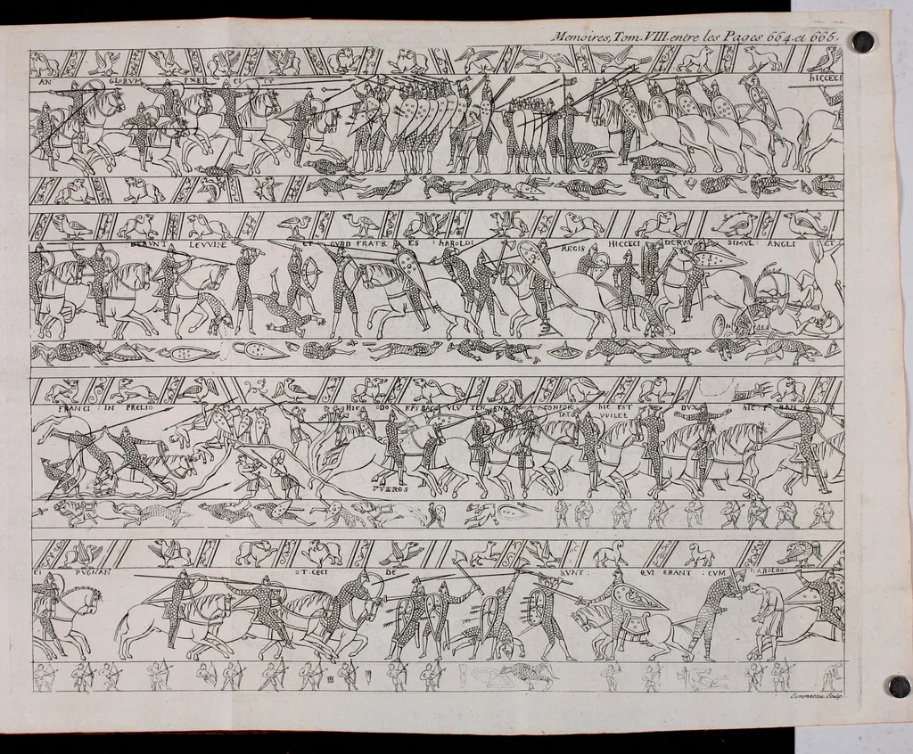 An illustration from Histoire de l'Académie royale des inscriptions et belles lettres, depuis son establissement jusqu'à présent : Avec les Mémoires de littérature tirez des registres de cette Académie depuis son renouvellement jusqu'en 1710, 1736, leaf 685