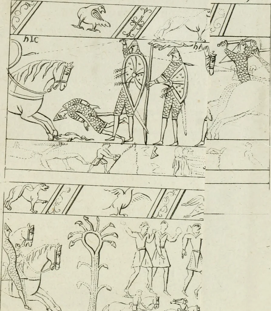 An illustration from Histoire de l'Académie royale des inscriptions et belles lettres, depuis son establissement jusqu'à présent : Avec les Mémoires de littérature tirez des registres de cette Académie depuis son renouvellement jusqu'en 1710, 1736, leaf 688
