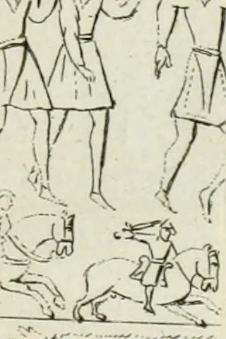 An illustration from Histoire de l'Académie royale des inscriptions et belles lettres, depuis son establissement jusqu'à présent : Avec les Mémoires de littérature tirez des registres de cette Académie depuis son renouvellement jusqu'en 1710, 1736, leaf 688