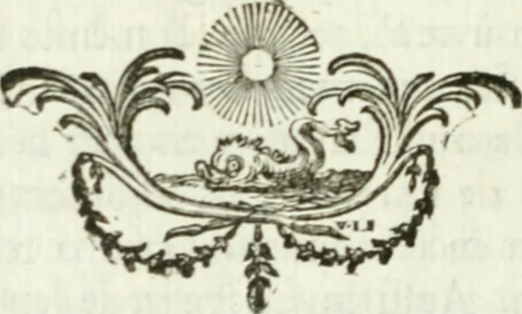 An illustration from Histoire de l'Académie royale des inscriptions et belles lettres, depuis son establissement jusqu'à présent : Avec les Mémoires de littérature tirez des registres de cette Académie depuis son renouvellement jusqu'en 1710, 1736, leaf 731