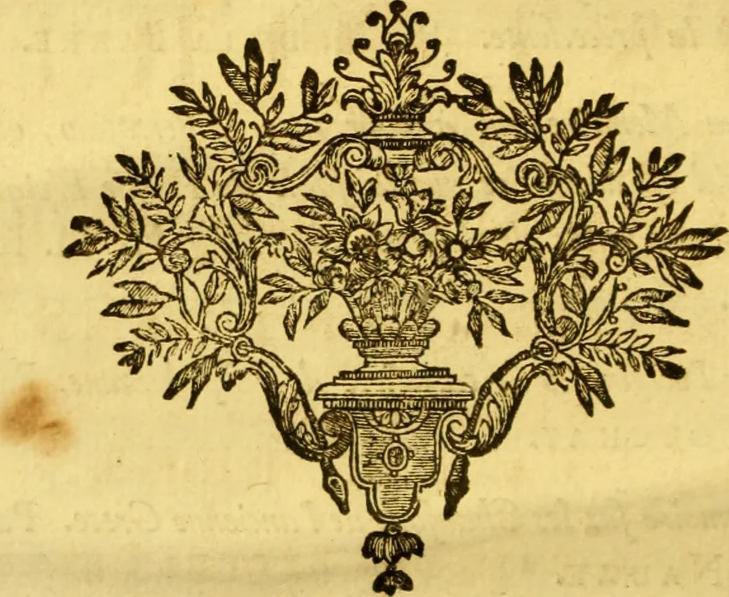 An illustration from Histoire de l'Académie royale des inscriptions et belles lettres, depuis son establissement jusqu'à présent : Avec les Mémoires de littérature tirez des registres de cette Académie depuis son renouvellement jusqu'en 1710, 1736, leaf 15
