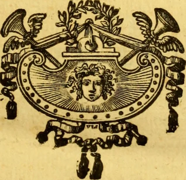 An illustration from Histoire de l'Académie royale des inscriptions et belles lettres, depuis son establissement jusqu'à présent : Avec les Mémoires de littérature tirez des registres de cette Académie depuis son renouvellement jusqu'en 1710, 1736, leaf 20