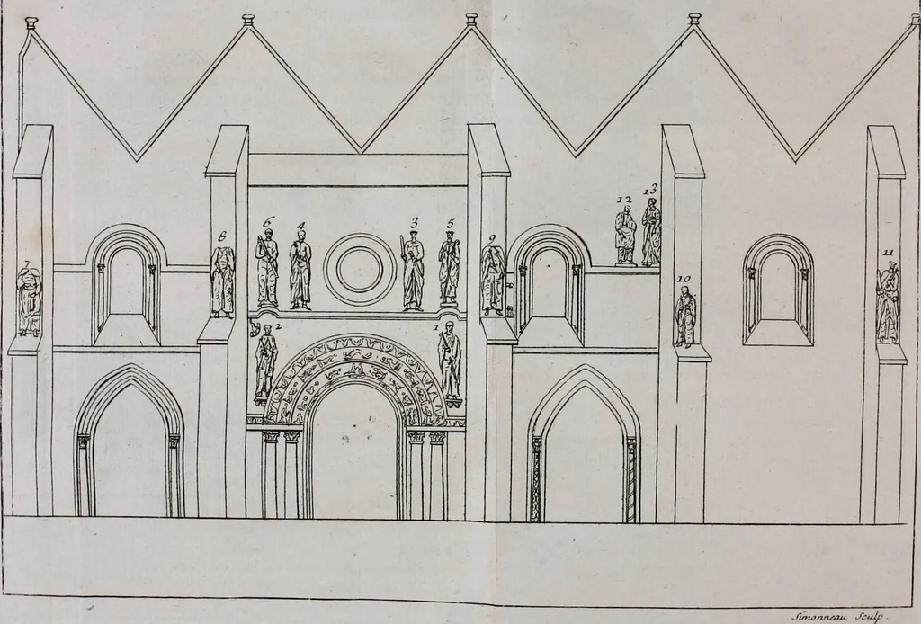 An illustration from Histoire de l'Académie royale des inscriptions et belles lettres, depuis son establissement jusqu'à présent : Avec les Mémoires de littérature tirez des registres de cette Académie depuis son renouvellement jusqu'en 1710, 1736, leaf 205