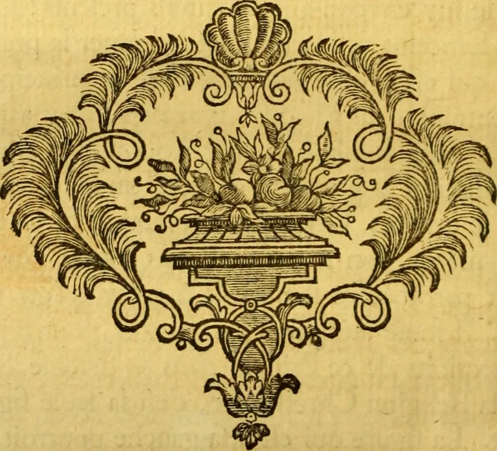 An illustration from Histoire de l'Académie royale des inscriptions et belles lettres, depuis son establissement jusqu'à présent : Avec les Mémoires de littérature tirez des registres de cette Académie depuis son renouvellement jusqu'en 1710, 1736, leaf 219