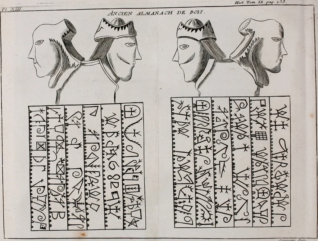 An illustration from Histoire de l'Académie royale des inscriptions et belles lettres, depuis son establissement jusqu'à présent : Avec les Mémoires de littérature tirez des registres de cette Académie depuis son renouvellement jusqu'en 1710, 1736, leaf 271