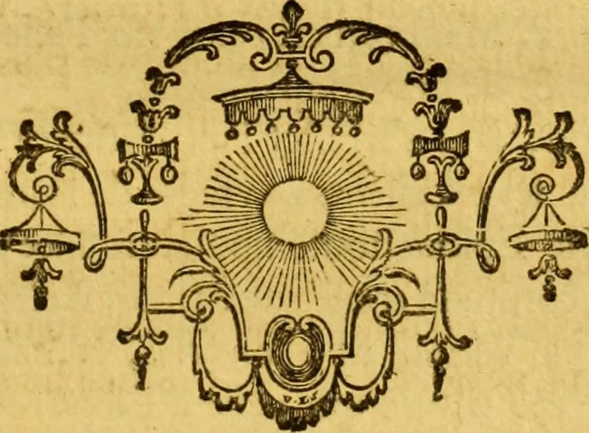 An illustration from Histoire de l'Académie royale des inscriptions et belles lettres, depuis son establissement jusqu'à présent : Avec les Mémoires de littérature tirez des registres de cette Académie depuis son renouvellement jusqu'en 1710, 1736, leaf 528