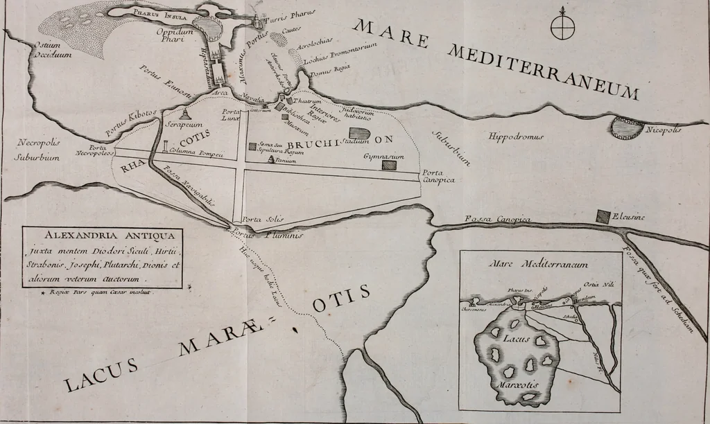 An illustration from Histoire de l'Académie royale des inscriptions et belles lettres, depuis son establissement jusqu'à présent : Avec les Mémoires de littérature tirez des registres de cette Académie depuis son renouvellement jusqu'en 1710, 1736, leaf 718