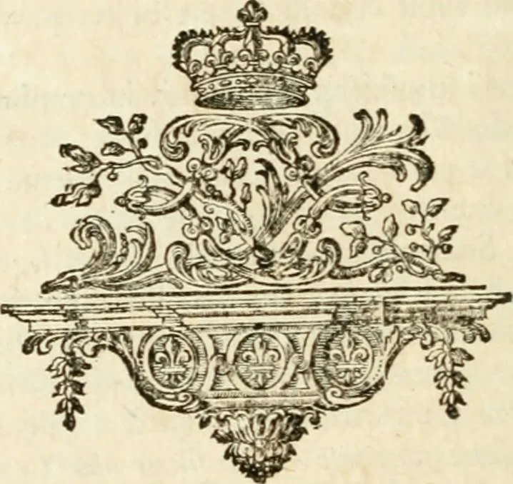 An illustration from Histoire de l'Académie royale des inscriptions et belles lettres, depuis son establissement jusqu'à présent : Avec les Mémoires de littérature tirez des registres de cette Académie depuis son renouvellement jusqu'en 1710, 1736, leaf 257
