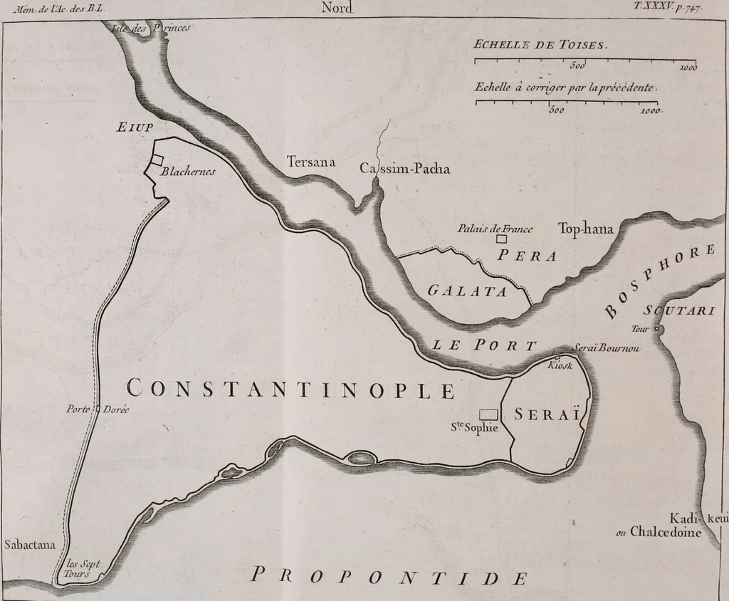 An illustration from Histoire de l'Académie royale des inscriptions et belles lettres, depuis son establissement jusqu'à présent : Avec les Mémoires de littérature tirez des registres de cette Académie depuis son renouvellement jusqu'en 1710, 1736, leaf 765