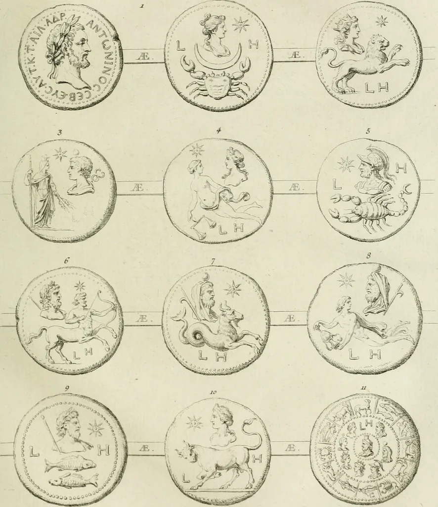 An illustration from Histoire de l'Académie royale des inscriptions et belles lettres, depuis son establissement jusqu'à présent : Avec les Mémoires de littérature tirez des registres de cette Académie depuis son renouvellement jusqu'en 1710, 1736, leaf 534
