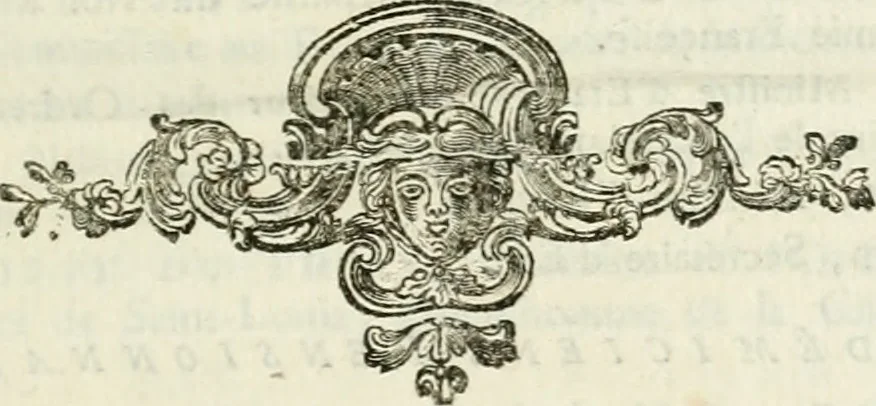 An illustration from Histoire de l'Académie royale des inscriptions et belles lettres, depuis son establissement jusqu'à présent : Avec les Mémoires de littérature tirez des registres de cette Académie depuis son renouvellement jusqu'en 1710, 1736, leaf 14