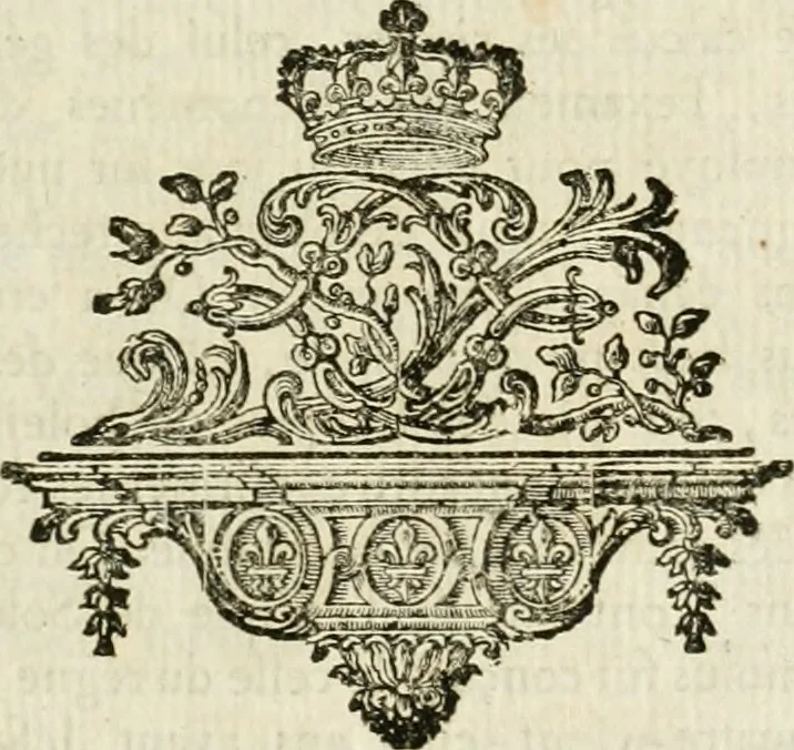 An illustration from Histoire de l'Académie royale des inscriptions et belles lettres, depuis son establissement jusqu'à présent : Avec les Mémoires de littérature tirez des registres de cette Académie depuis son renouvellement jusqu'en 1710, 1736, leaf 564