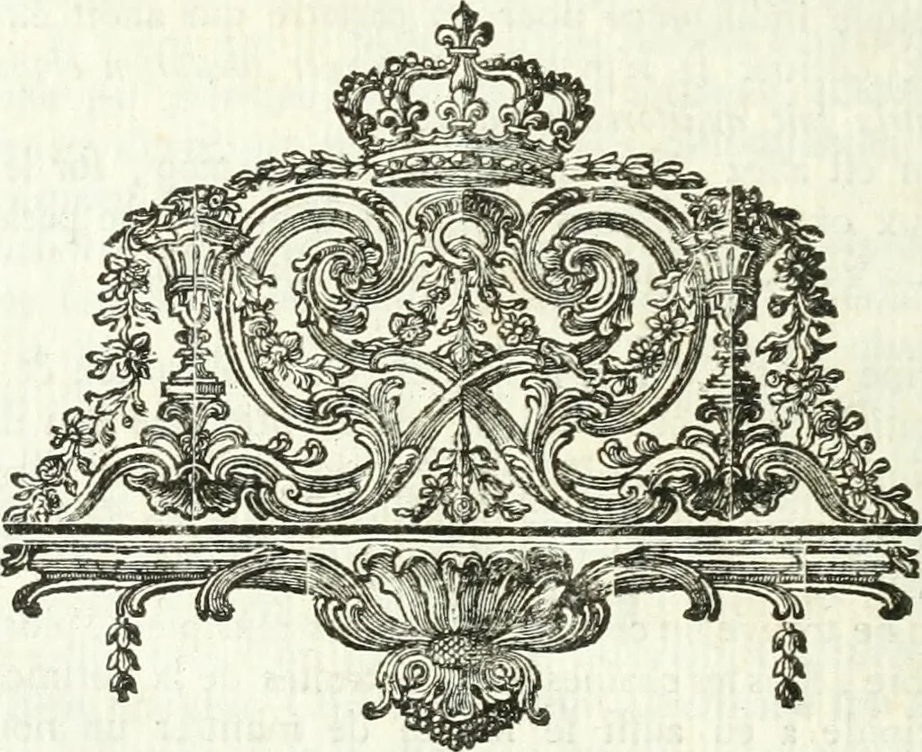 An illustration from Histoire de l'Académie royale des inscriptions et belles lettres, depuis son establissement jusqu'à présent : Avec les Mémoires de littérature tirez des registres de cette Académie depuis son renouvellement jusqu'en 1710, 1736, leaf 705