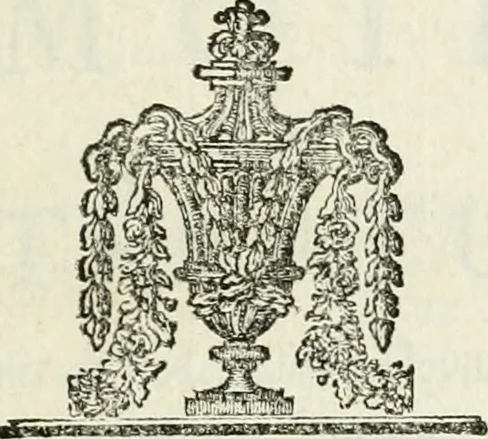 An illustration from Histoire de l'Académie royale des inscriptions et belles lettres, depuis son establissement jusqu'à présent : Avec les Mémoires de littérature tirez des registres de cette Académie depuis son renouvellement jusqu'en 1710, 1736, leaf 204