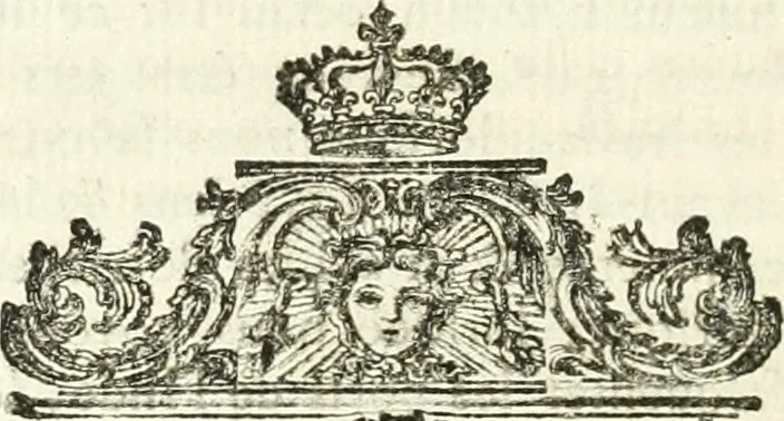 An illustration from Histoire de l'Académie royale des inscriptions et belles lettres, depuis son establissement jusqu'à présent : Avec les Mémoires de littérature tirez des registres de cette Académie depuis son renouvellement jusqu'en 1710, 1736, leaf 411