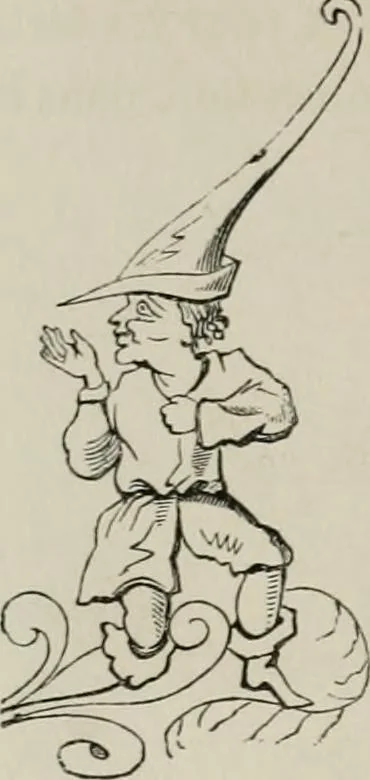 An illustration from Histoire de la caricature et du grotesque dans la littérature et dans l'art, 1875, leaf 131