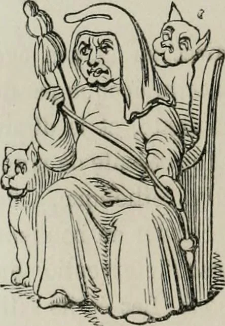 An illustration from Histoire de la caricature et du grotesque dans la littérature et dans l'art, 1875, leaf 149